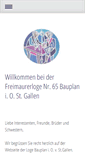 Mobile Screenshot of loge-bauplan.ch